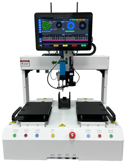 桌面式四軸視覺智能鎖螺絲機(jī)